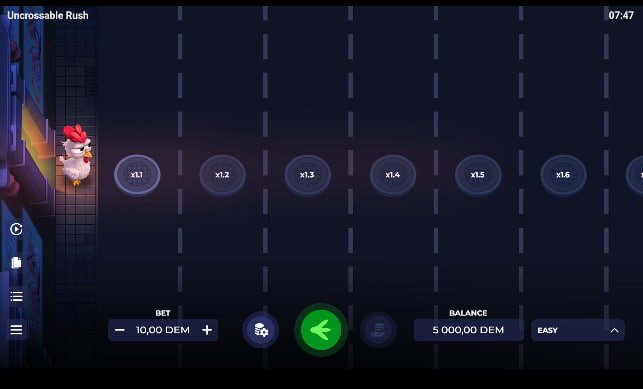 Découvrez l'Expérience de Jeu Incroyable de l'Uncrossable Rush en Ligne à Casino
